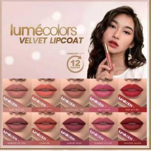 Lumecolors velvet Lipcoat by LUMECOLORS 100% ORIGINAL Resmi BPOM